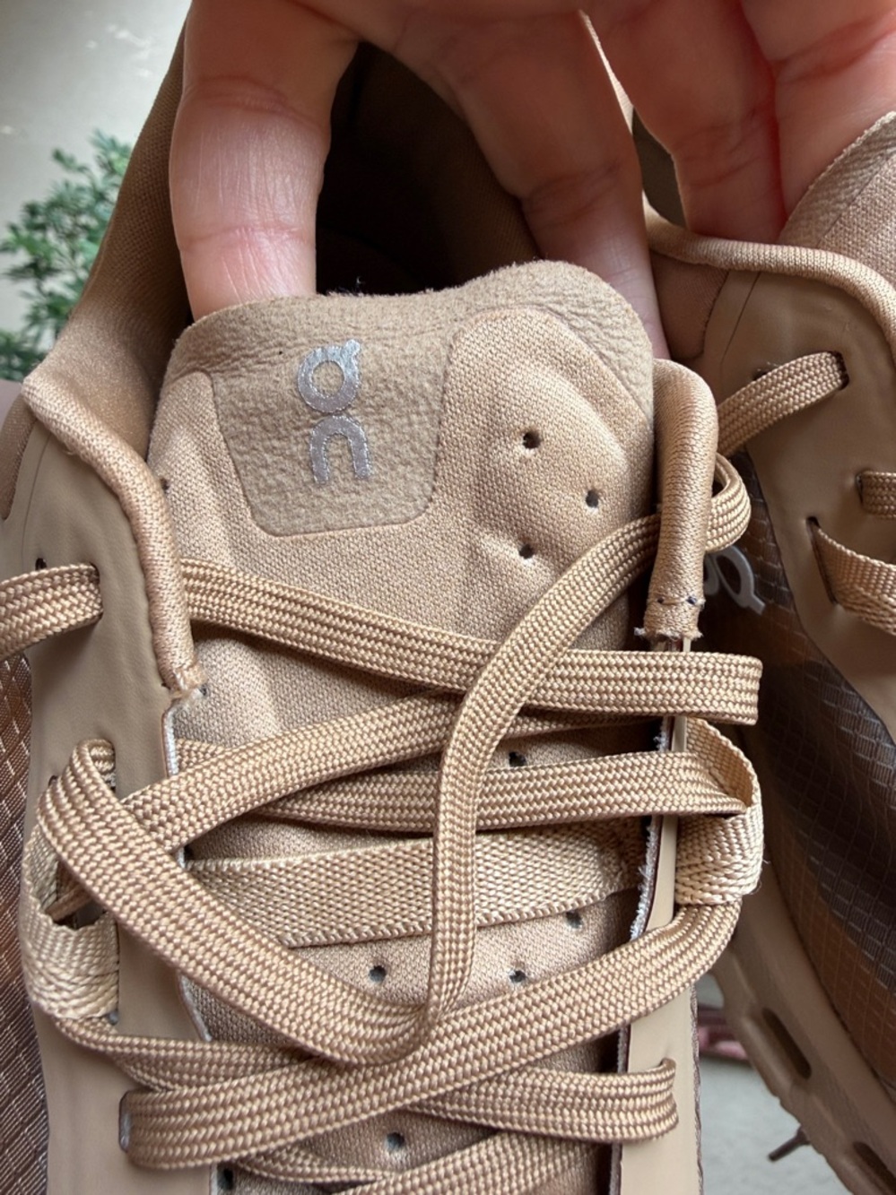 On Running Brown/Tan Cloud Runner Athletic Shoes - Picture 7 of 9